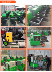 Máy phun vữa xi măng đa năng chạy điện/diesel, máy bơm vữa mini, máy phun vữa xi măng cát - Product Image 6