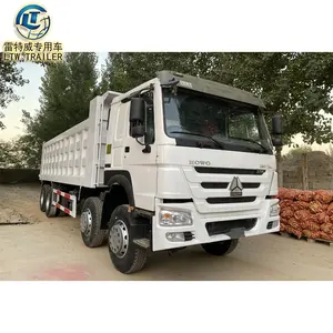 Sinotruk Howo 371hp 60Ton Tipper Truck Left Hand Drive 6x4 8x4 Dumper Used Small Dump Truck Price For Sale