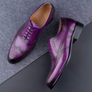 Chaussures de luxe en cuir, semelle en caoutchouc, légères, respirantes, pour le bureau, de créateur, haute qualité - Product Image 4
