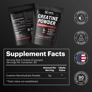 Creatina en Polvo para Deportistas, Marca Privada OEM/ODM, Proteína para Aumentar la Fuerza Muscular, Creatina Monohidrato Micronizada - Product Image 2