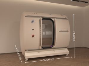 Chambre d'oxygène hyperbare anti-âge de type siège Osail pour la maison, les salons de beauté et les soins des animaux de compagnie - Product Image 2