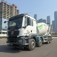 Truk Mixer Beton SHACMAN M3000S Bekas 7CBM Mesin Diesel dengan Motor