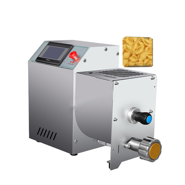 Italian Unique Vacuum Technology Pasta Macaroni Spaghetti Noodle Forming Maker Extruder Machine