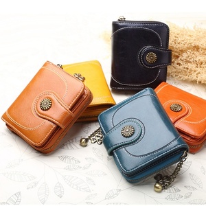 Small Compact Credit Card Case <b>Ladies</b> <b>Wallets</b> Set Zipper Pocket Classy Savings Women <b>Wallet</b> - Product Image 6