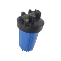 Boîtier de filtre à eau simple Big Blue de 10 pouces, résistant à la haute pression, pré-filtre à sédiments pour toute la maison