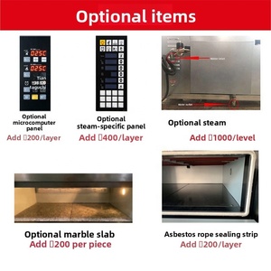 Horno Eléctrico Comercial Europeo <span class=keywords><strong>de</strong></span> <span class=keywords><strong>Gran</strong></span> Capacidad con 2, 3 o 4 Niveles, Válvulas y Sistema Eléctrico Trifásico para Hornear Pan y <span class=keywords><strong>Pizza</strong></span> - Product Image 6
