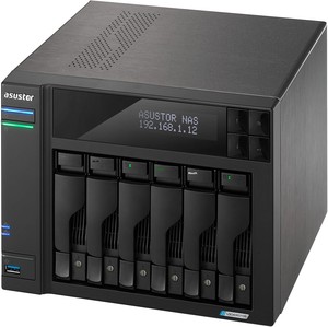 <span class=keywords><strong>Asustor</strong></span> Lockerstor 6 Gen2+ AS6706T, stockage NAS à 6 baies, deux ports 5GbE, 8 Go de RAM DDR4, 4 emplacements pour SSD M.2 - Product Image 4