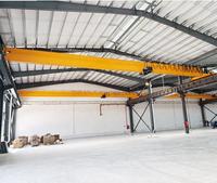 Grue de pont aérien de déplacement de toit de poutre simple mobile de la CE européenne 5ton 10ton 15ton avec la grue