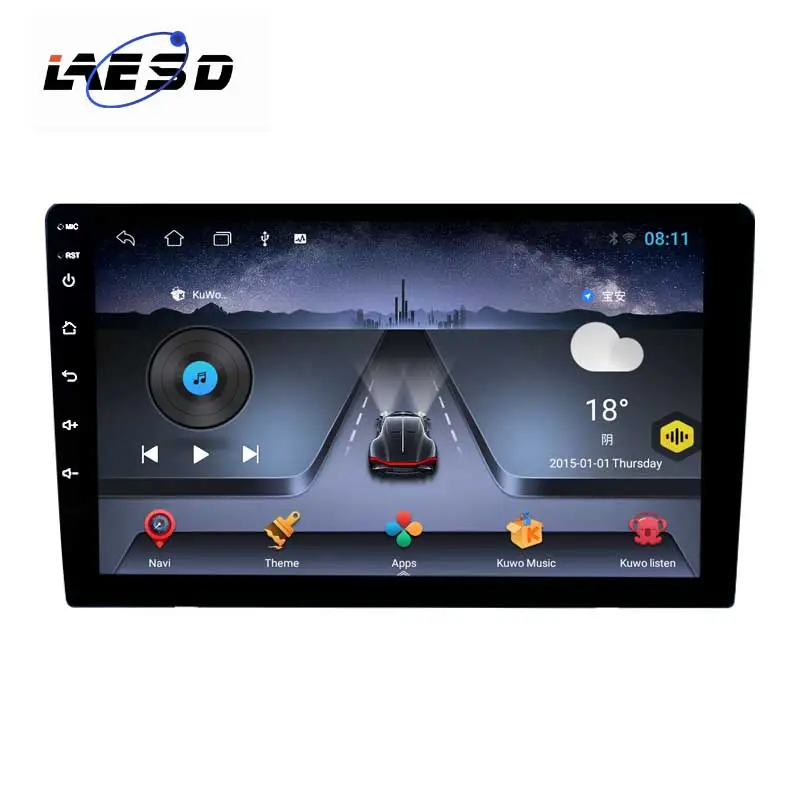 TS7-reproductor de dvd para coche, dispositivo con carplay y Android auto AHD, IPS, 2Din