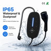 Chargeur EV portable 3,5 kW 16 A, norme GBT, câble de charge EVSE intelligent, courant réglable par empreinte digitale, IP65, CE, RoHS, chargeur GBT