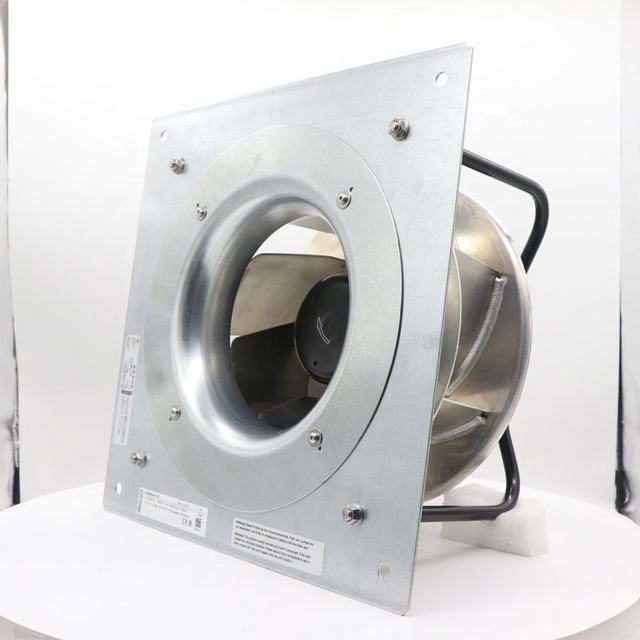 EBM K3G280-AU11-C3 AC Centrifugal Fan 280mm 400V 50/60HZ 3100RPM 1000W 2660m3/h IP54 Protection Sheet Aluminum Blades Fan