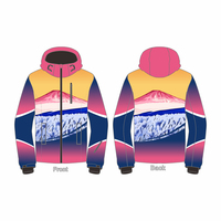 Sweat à capuche zippé à sublimation avec logo personnalisé Sweats à capuche unis à fermeture éclair Sweat à capuche vierge Veste de moto à quantité minimale de commande bas légère à sublimation