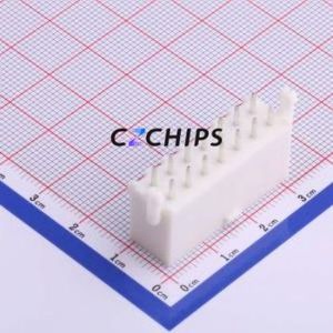 HX41406-14A Wire-to-Board Pin Header Through hole Component (THT),P=4.14mm Connector 2x7P 4.14mm Through Hole 14P - Product Image 2