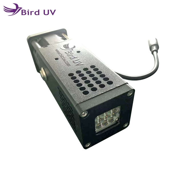 Purple Light LED UV Lamp Handheld 405nm 20x20mm Car Repair Priming Quick Curing Undercoat Power Supply Full Set