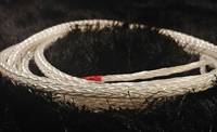 Câbles de haut-parleur en argent pur de haute qualité 2 cœurs 4 cœurs 8 cœurs 4N Câbles de haut-parleur en argent pur 4 fils tressés chaque brin de 20 awg