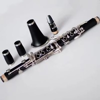 Factory OEM Woodwind Clarinet with BB Tone Premium Musical Instrument