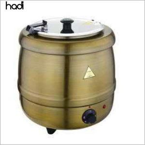 Pots électriques de restauration en acier inoxydable noir HD 10 litres chauffants de cuisine de restaurant en laiton ronds utilisation d'hôtel 220v vente à <span class=keywords><strong>bas</strong></span> prix - Product Image 2
