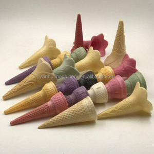 24 cones bán tự động Waffle <span class=keywords><strong>Ice</strong></span> <span class=keywords><strong>Cream</strong></span> <span class=keywords><strong>Cone</strong></span> Wafer Biscuit Máy làm - Product Image 6