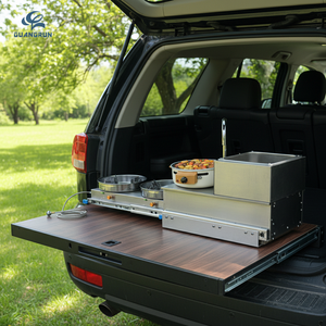 Cuisinière à gaz portable en acier inoxydable pour <span class=keywords><strong>camping</strong></span>-<span class=keywords><strong>car</strong></span>, avec évier et <span class=keywords><strong>robinet</strong></span> intégrés, pour utilisation en <span class=keywords><strong>camping</strong></span>-caravane - Product Image 3
