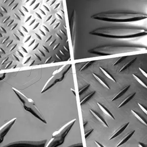 Aluminio Plancha Antideslizante América del Sur Placa plana natural Escala de pescado Plantilla de aluminio Placa de diamante Hoja de metal es aleación