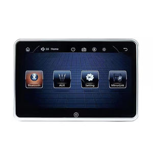 Moniteur d'appui-tête 10,1 pouces 1080P HD Écran tactile <span class=keywords><strong>Lecteur</strong></span> <span class=keywords><strong>DVD</strong></span> de voiture BT Écouteurs Moniteur FM BT AUX USB TF Slot Appui-tête de voiture - Product Image 4