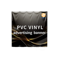 Bannière en vinyle avec logo personnalisé Bâche double face aux couleurs vives pour l'impression numérique de clôtures de construction pour l'automobile