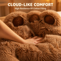 Lits pour chiens et chats de toutes tailles, très tendance, luxueux, mignons, en forme de patte d'ours, écologiques, chauffants, en forme de canapé pour animaux de compagnie
