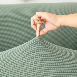<span class=keywords><strong>Housse</strong></span> <span class=keywords><strong>de</strong></span> canapé universelle extensible classique en polyester 100% élastique, couleur unie personnalisée <span class=keywords><strong>de</strong></span> haute qualité, pour 1/2/<span class=keywords><strong>3</strong></span>/4 places - Product Image 3