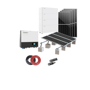 ソーラーパネル10KW 50kwソーラーエネルギーシステム<span class=keywords><strong>8KW</strong></span> 12KWリチウムイオンバッテリーインバータ付き