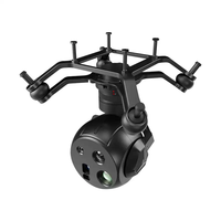 SIYI UniPod MT11 Mini Gimbal Pod à Quatre Capteurs IA avec Zoom Optique, Photo 8K, Vidéo 4K et Télémètre Thermique Laser pour UAV, UGV, USV