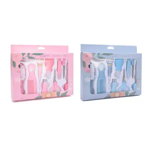 10pcs trẻ sơ sinh bé Nhiệt kế tông đơ kéo grooming Set chăm sóc trẻ em bé vệ sinh Kit bé sơ sinh chăm sóc sức khỏe Kit