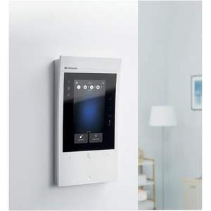 จอภาพวิดีโออินเตอร์คอม Bticino 300EOS สีขาว เชื่อมต่อ Wi-Fi อุปกรณ์บ้านอัจฉริยะ ระบบ 2 สาย หน้าจอสัมผัส - Product Image 3