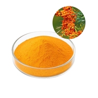 Verse botanische ingrediënt Duindoorn sap poeder