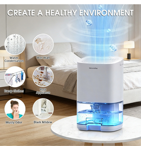 Mini <span class=keywords><strong>d</strong></span>éshumidificateur portable <span class=keywords><strong>pour</strong></span> armoire 350 ml/jour, <span class=keywords><strong>extracteur</strong></span> <span class=keywords><strong>d</strong></span>'<span class=keywords><strong>humidité</strong></span> semi-conducteur 1,3 kg, petit éliminateur <span class=keywords><strong>d</strong></span>'<span class=keywords><strong>humidité</strong></span> - Product Image 4
