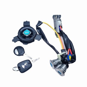 Convient pour <span class=keywords><strong>Peugeot</strong></span> <span class=keywords><strong>206</strong></span> 206CC Citroën C2, modèle de serrure de porte de réservoir de carburant d'allumage de démarrage complet de la voiture 4162EW - Product Image 3