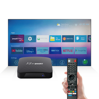 Boîtier TV intelligent Xangshi XS97 SMART OTT, le plus vendu, avec Amlogic S905, Android 14, 4 Go de RAM, 32 Go de stockage, lecteur multimédia 4K, décodeur de streaming pour la vente en gros