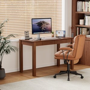 Escritorio <span class=keywords><strong>de</strong></span> Computadora con Altura Ajustable, Soporte para <span class=keywords><strong>Monitor</strong></span> y Cajón, para Juegos, Estudiantes y Trabajo, Venta al Por Mayor, Modelo SZ002 - Product Image 1