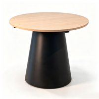 Table basse ronde pour 2 personnes, bureau de réunion simple pour salle de conférence et formation