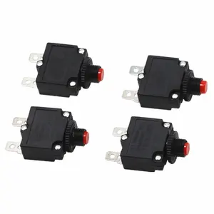 รีเซ็ตเบรกเกอร์วงจรแบบแมนนวล & อัตโนมัติประเภท3Amp -30Amp 125-250VAC เบรกเกอร์32VDC ความร้อน