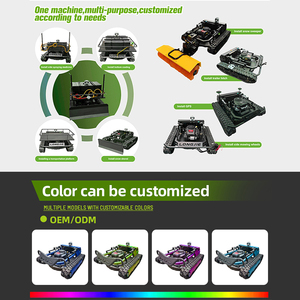 공장 직판 크롤러 자주식 원격 제어 로봇 잔디깎이 - Product Image 5