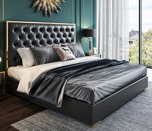 Hendry OEM Modern Satin Bed Sets Kit Cum Bed Jogo <strong>De</strong> <strong>Cama</strong> king <strong>Cama</strong> Elastica - Product Image 6
