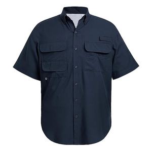 Camisa de Pesca de Manga Corta para Hombre, con Botones, Personalizable, Protección Solar UPF50+, Camisa de Pesca de Alta Calidad - Product Image 5