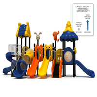 SageDelightRides Ensemble de jeux d'extérieur commercial pour parc d'enfants, avec toboggan tubulaire en spirale, toboggan ondulé, tunnel de ramassage, structure d'escalade et barrières de sécurité, vente en gros