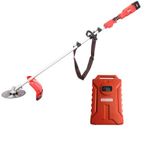 Désherbeur et coupe-herbe sans fil 21V haute puissance à batterie lithium, rechargeable, pour usage domestique, avec option batterie à dos - Product Image 2