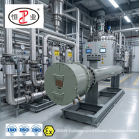 Chauffe-huile thermique industriel antidéflagrant 400 kW pour la polymérisation de résines et la chauffe des réacteurs de produits chimiques fins