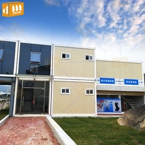 Casas prefab đúc sẵn Di động mô-đun nhà văn phòng container 40ft có thể tháo rời phẳng gói Xây dựng nhà CONTAINER với phòng tắm - Product Image 1