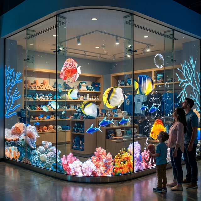 LED Display Screen Transparent Film LED Video Mesh Screens Wall Glass Window Advertising Indoor Transparent Flexible LED Display