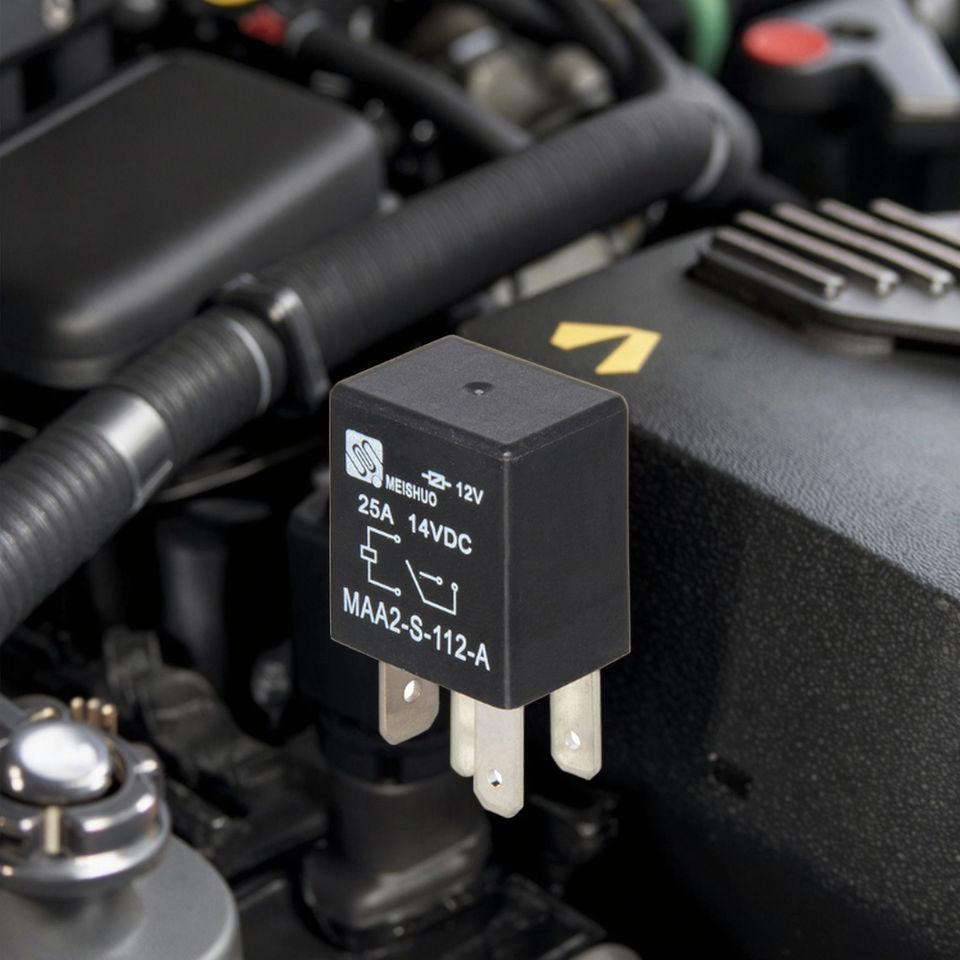 Meishuo MAA2 30A Auto Accessory Power Compatible with Ranger Relays 4/5 Wires Automotive Relay Socket Condition New