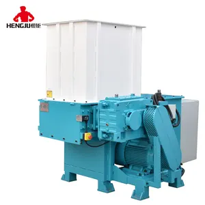 industrial plastic crusher granulator single shaft shredder extruder rubber head material crusher