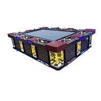 Machine de jeu d'arcade Fish Hunter avec écran LCD de 100 pouces, prend en charge 10 joueurs, cabinet en métal durable, version anglaise